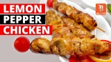 Easy Lemon Pepper Chicken Skewers