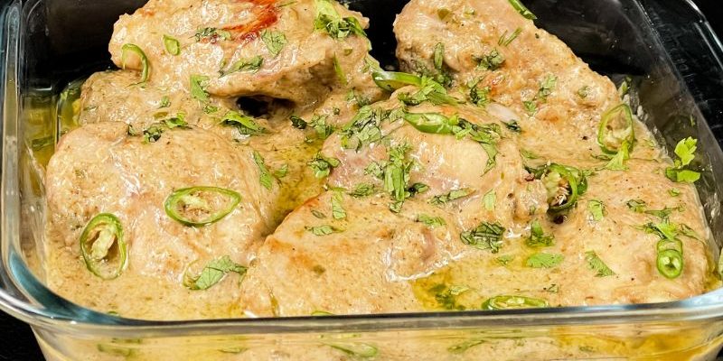 White Chicken Handi